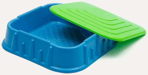 Изображение товара Песочница с крышкой ZebraToys Квадратная (19-0012)