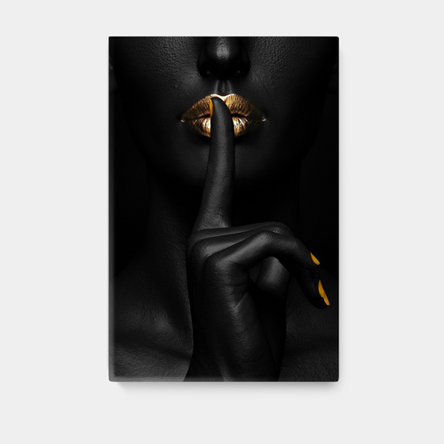 Картина на стену большая на холсте интерьерная Тишина 60х90 см