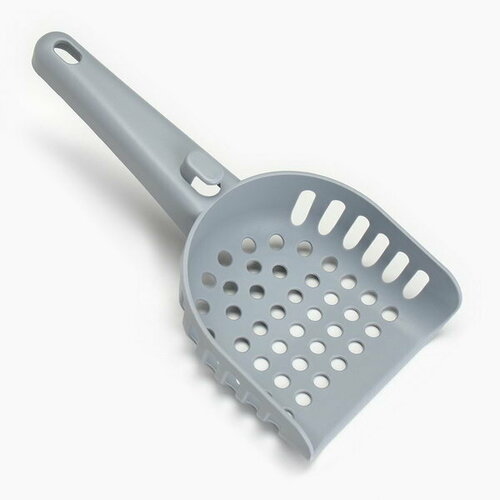 Совок для кошачьего туалета серый 254₽