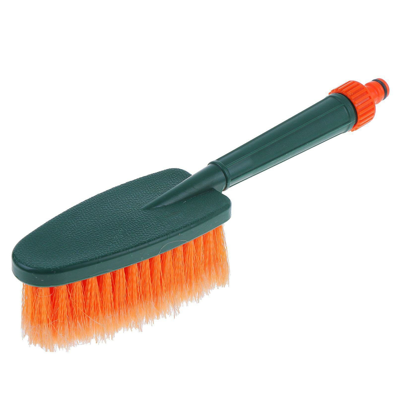 Щетка для мытья Li-Sa проточная ручка со штуцером для подачи воды 31 см