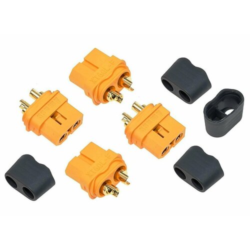 Разъемы силовые Amass XT60L-F 