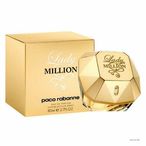 фото Парфюмерная вода paco rabanne женская lady million 80 мл