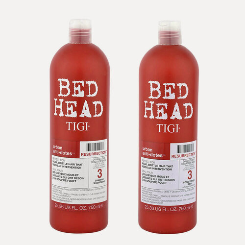 Изображение товара TIGI Bed Head Urban Anti+dotes Resurrection - Шампунь и Кондиционер для волос 2*750 мл