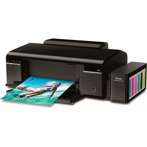 Принтер струйный Epson L805 цветн A4 черный 34655₽