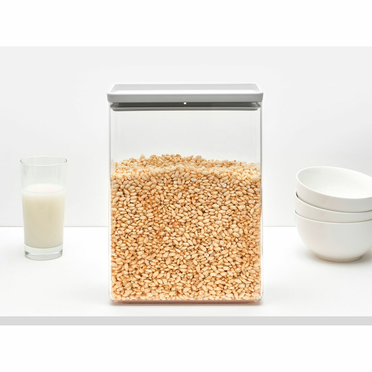 Модульный контейнер 5.4 л Brabantia светло-серый - фото №5