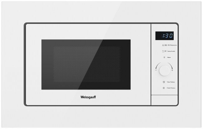 Встраиваемая микроволновая печь уценённая Weissgauff HMT-220 WG Grill (60403)