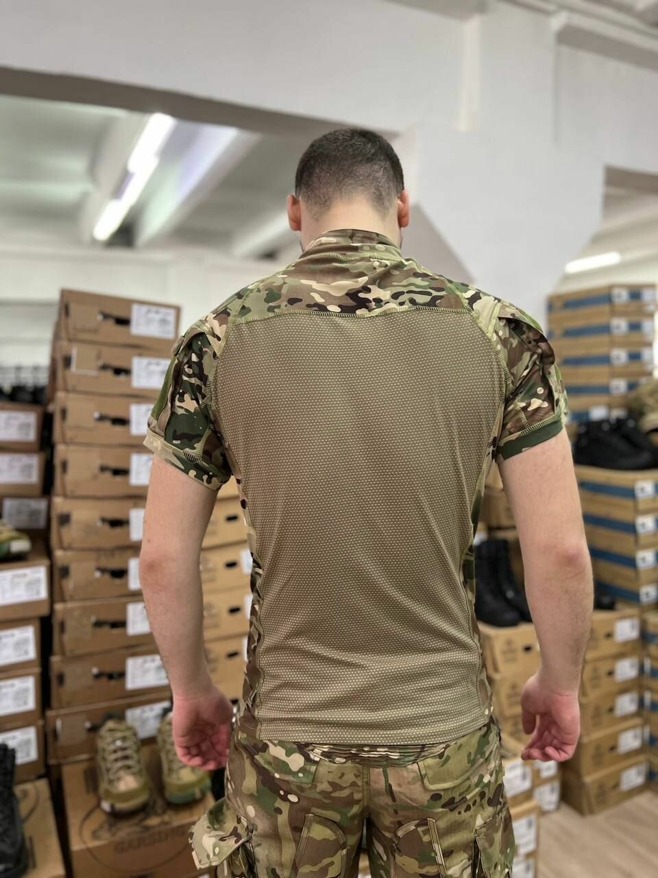 Топ спортивный ГОРЕЦ, размер 52/XL, бежевый — фото 1