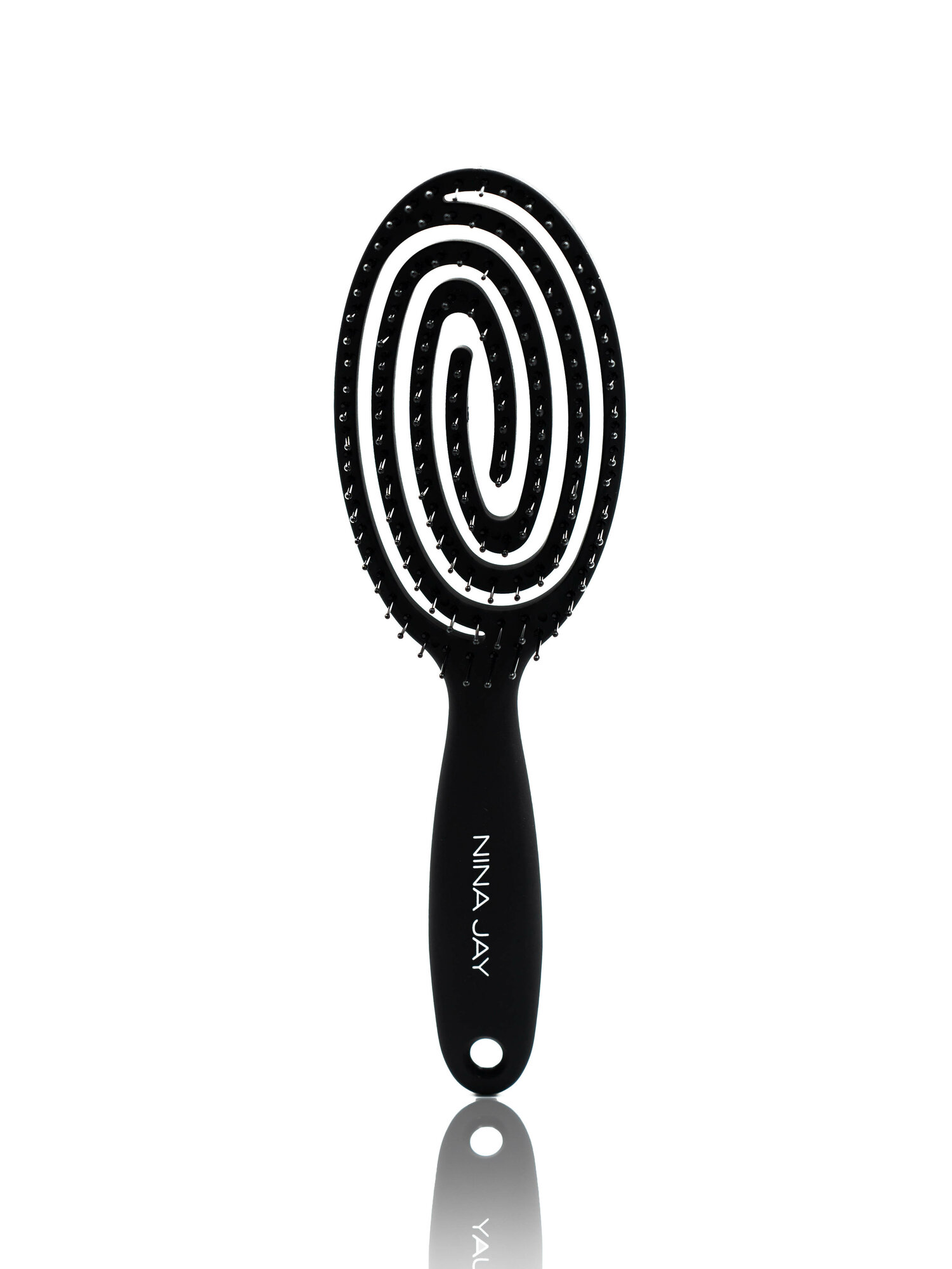 Кинетическая массажная расческа для волос средней длины NINA JAY