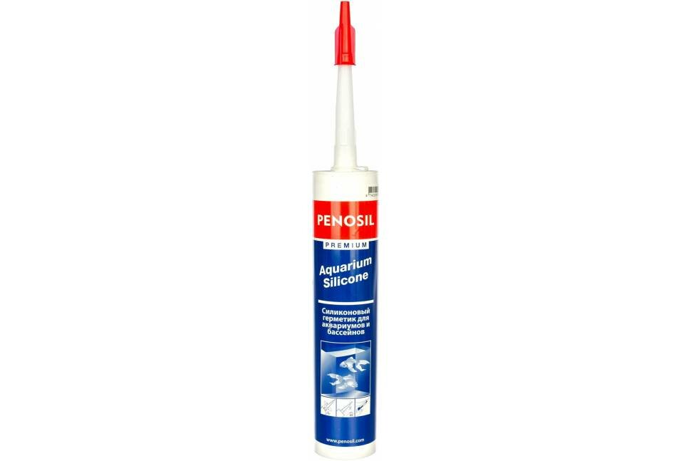 Силиконовый герметик для аквариумов Penosil AQ бесцветный Н1243