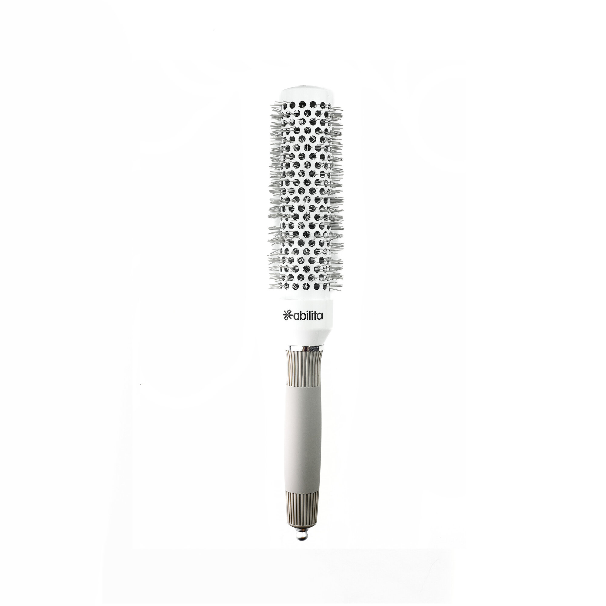 Термобрашинг abilita Professional XL Ceramic+Ionic White&Grey 32 мм