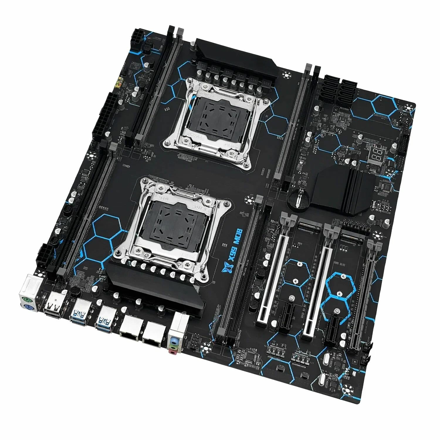 Материнская плата двухпроцессорная Machinist X99 MD8 DUAL — фото 1