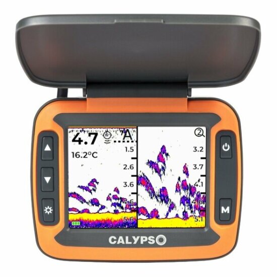 Портативный эхолот Calypso двух-лучевой с глубомером FFS-02 COMFORT PLUS — фото 1