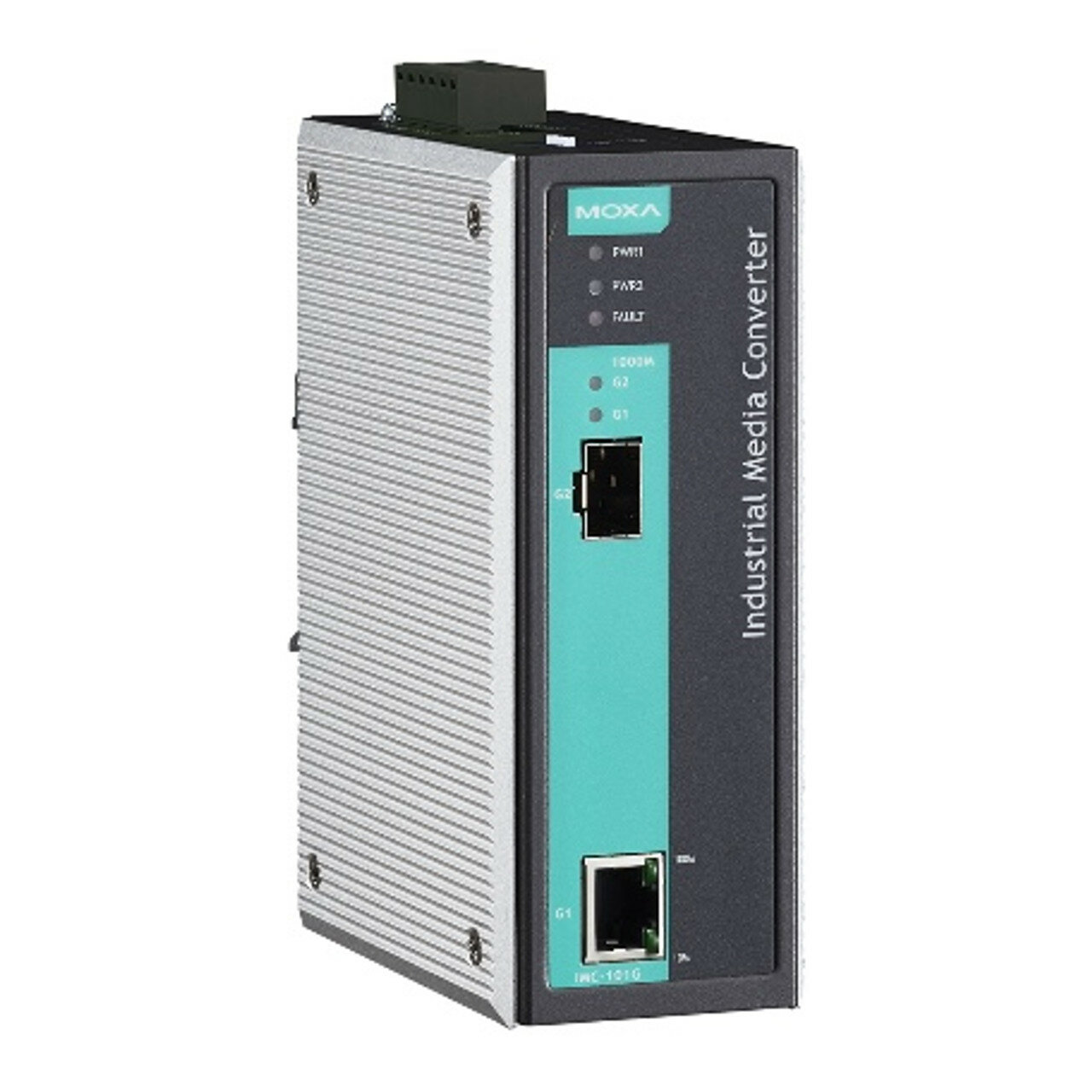 Медиаконвертер MOXA IMC-101G 2 х RJ45 1000 Мбит/с