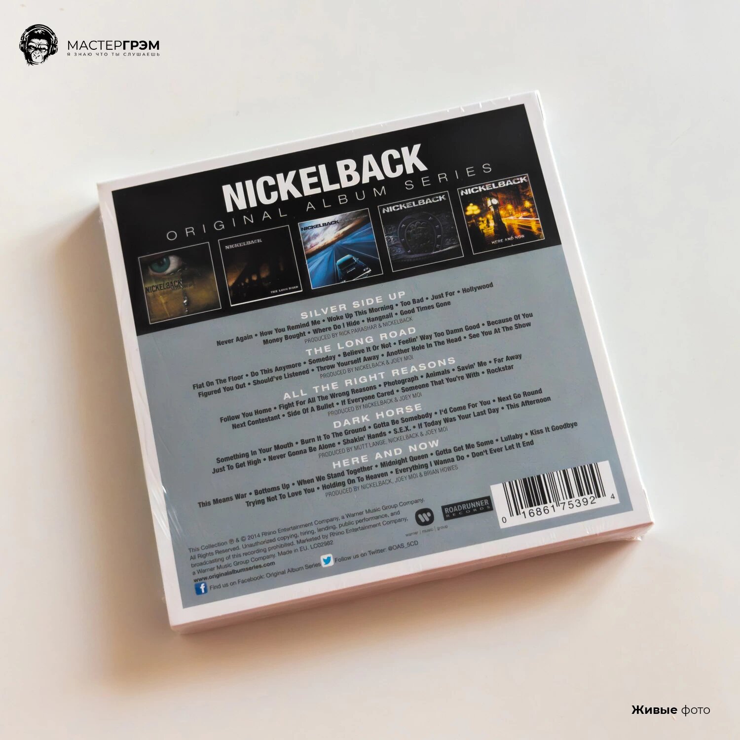 Nickelback Original Album Series CD Медиа - фото №14