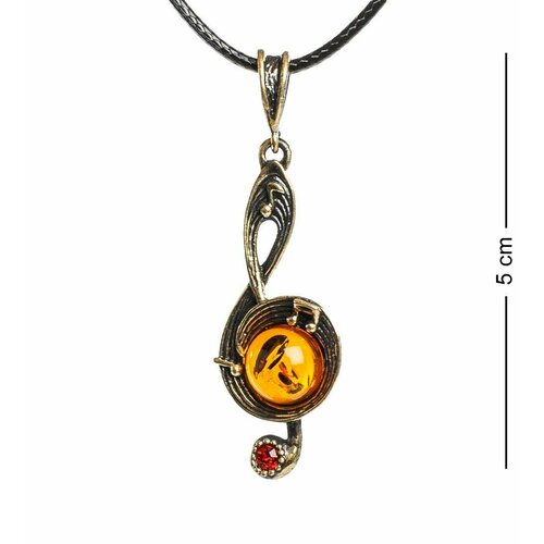 Подвеска Народные промыслы янтарь бронзовый 1215₽