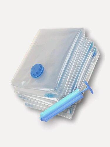 Изображение товара Вакуумные пакеты для одежды и хранения вещей 5 шт.