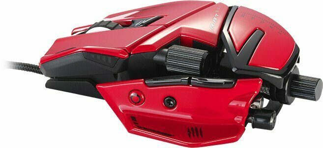 Мышь проводная Mad Catz R.A.T. 8+ ADV, USB, 20000dpi, MR06DCINRD000-0 Красный - фото №20