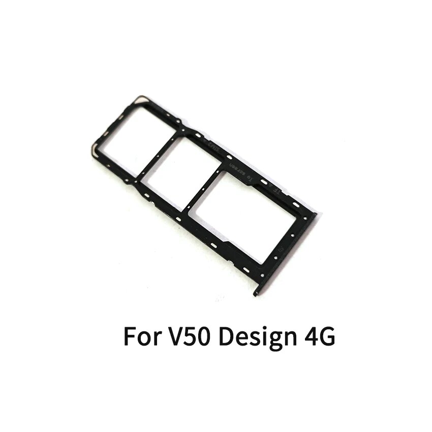 Для ZTE Axon 50 Lite/Blade V50 дизайн лоток для SIM-карты держатель адаптера гнездо запасные части V50 Design 4G Black