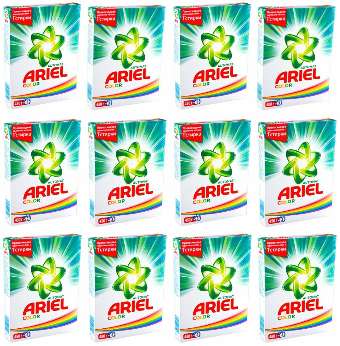 Ariel Color Automat Стиральный порошок, 450 гр, 12 шт