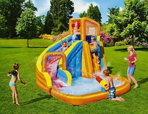 Изображение товара Надувной аквапарк Turbo Splash, 365x320x270 см, Бествей (BestWay), 53301