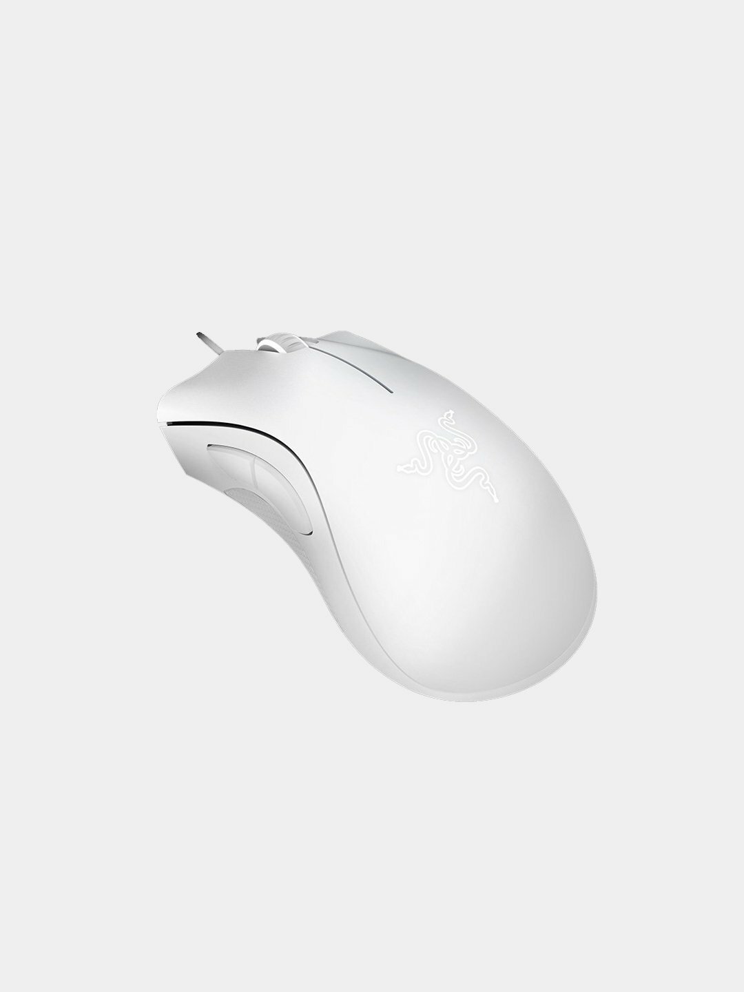 Мышь Razer DeathAdder Essential White, для игр, 5 клавиш, 6400 dpi, USB, RGB — фото 1