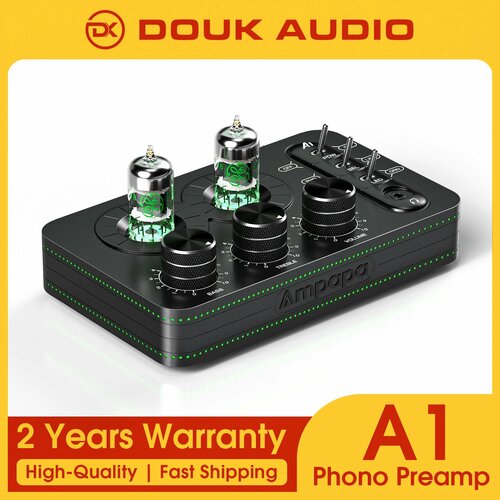 Douk Audio Ampapa A1 Mini JAN5654 ламповый предусилитель
