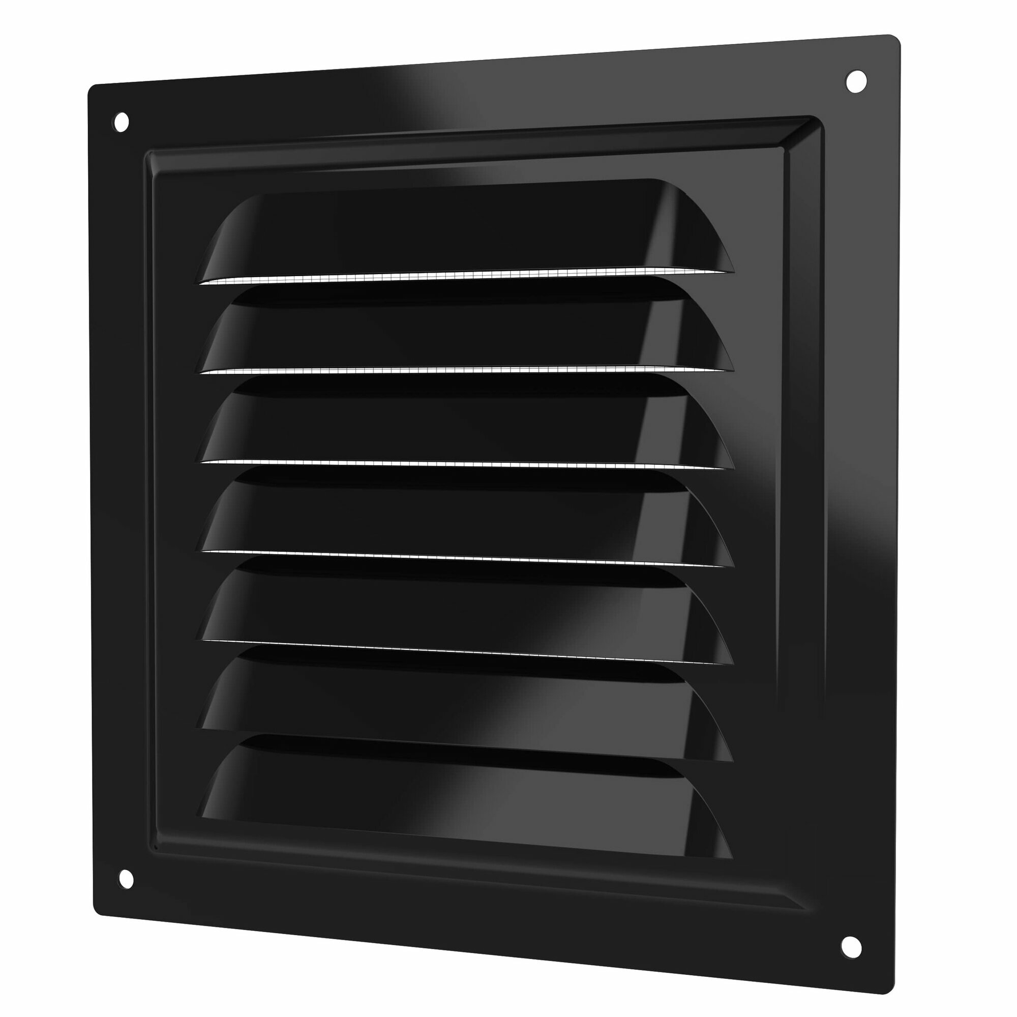 Решетка вентиляционная МЭ сетка 150х150 окраш. сталь Black ERA