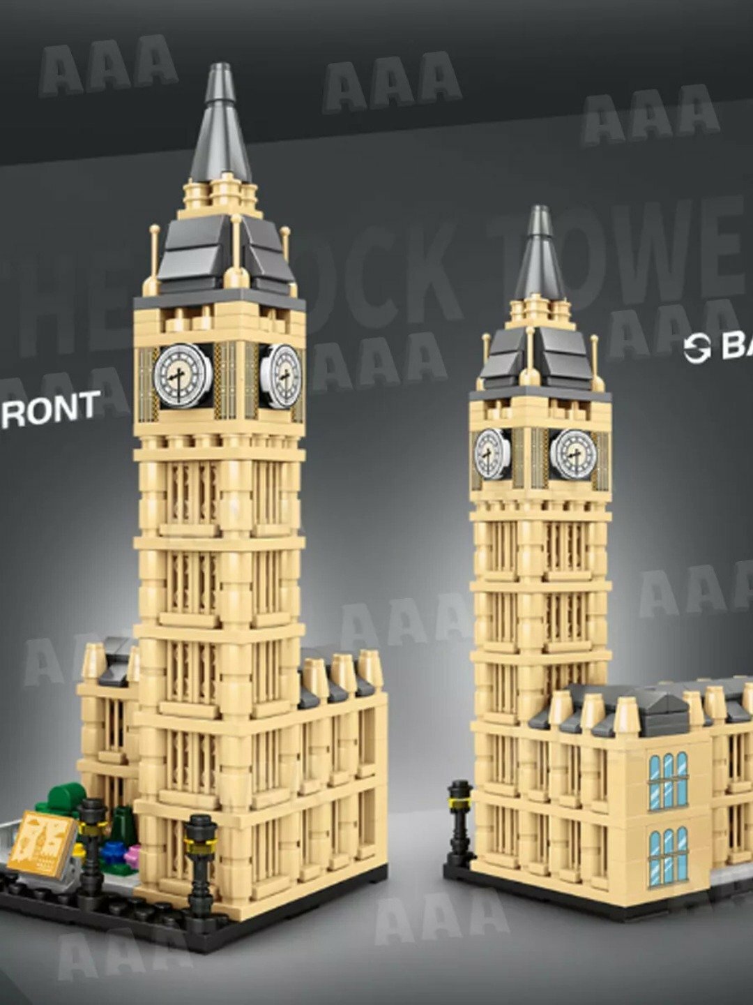 Лего Конструктор, BIG BEN, EYFEL, бурдж халифа, статуя свободы, тауэрский мост