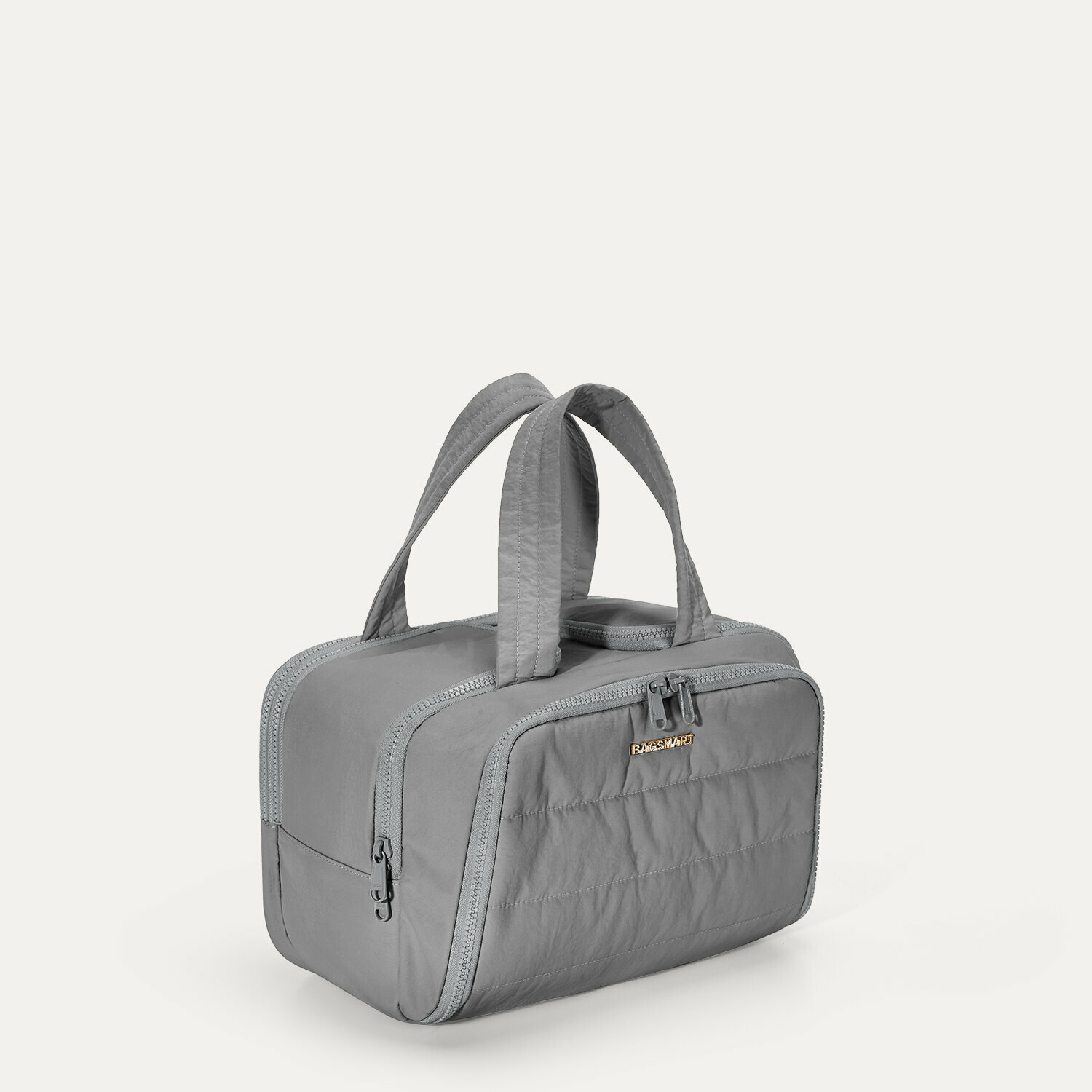 Косметичка Bagsmart, ширина: 18 см., высота: 21 см., , серый — фото 1