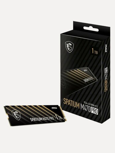 Изображение товара Внутренний SSD диск MSI Spatium M470 Pro 1000GB, M.2 (S78-440L0J0-P83)