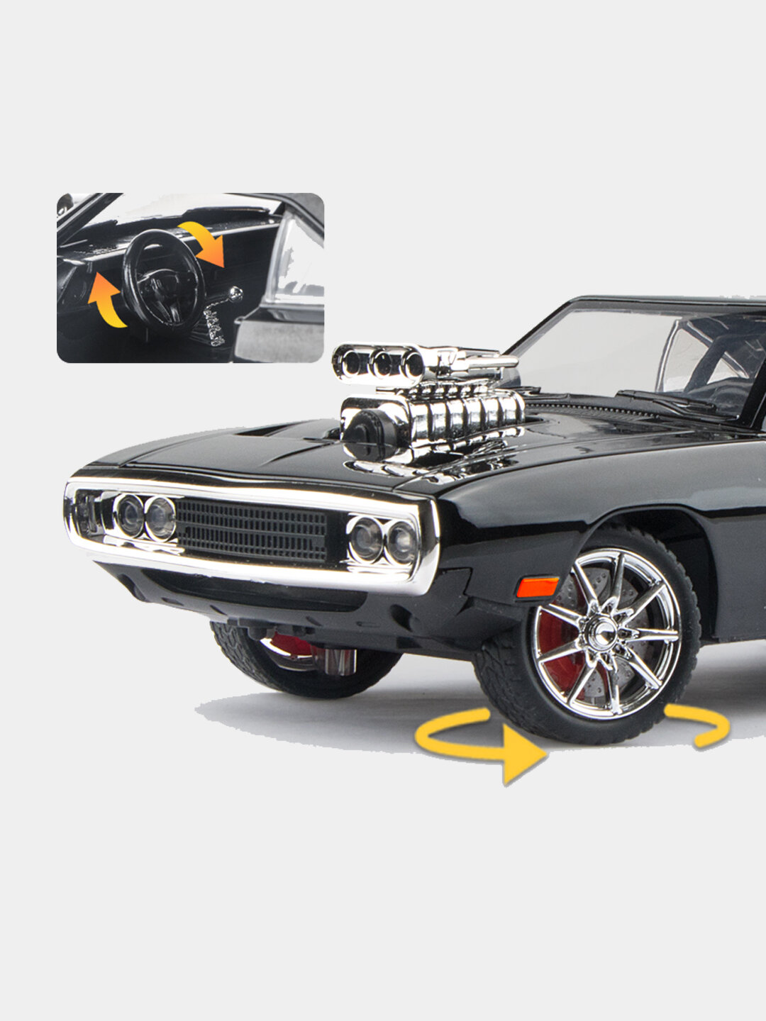 Металлическая машинка Dodge 1:24 — фото 1