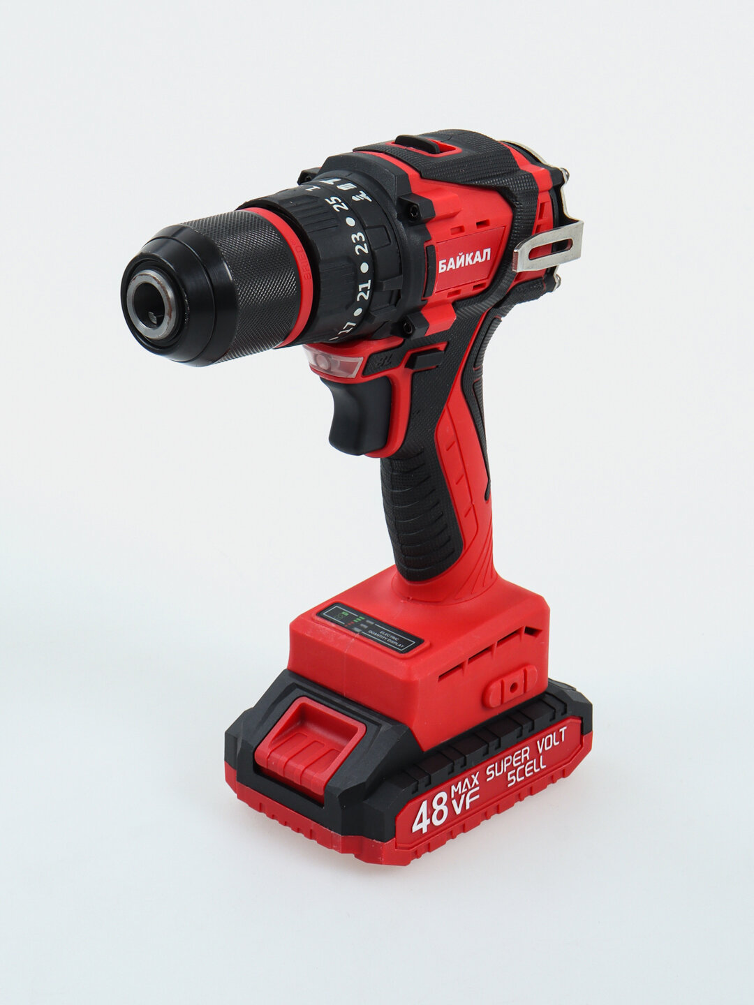 Шуруповерт профессиональный байкал, бесщёточный, 13 мм патрон работает 3 разных режима