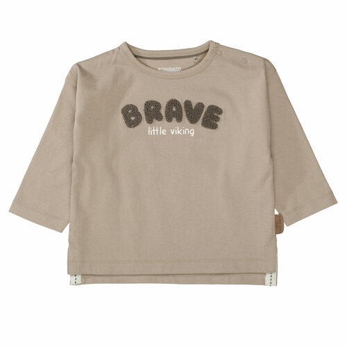 фото Лонгслив staccato, размер 86, коричневый