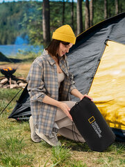 Спальный мешок National Geographic Sleeping Bag, черный/желтый