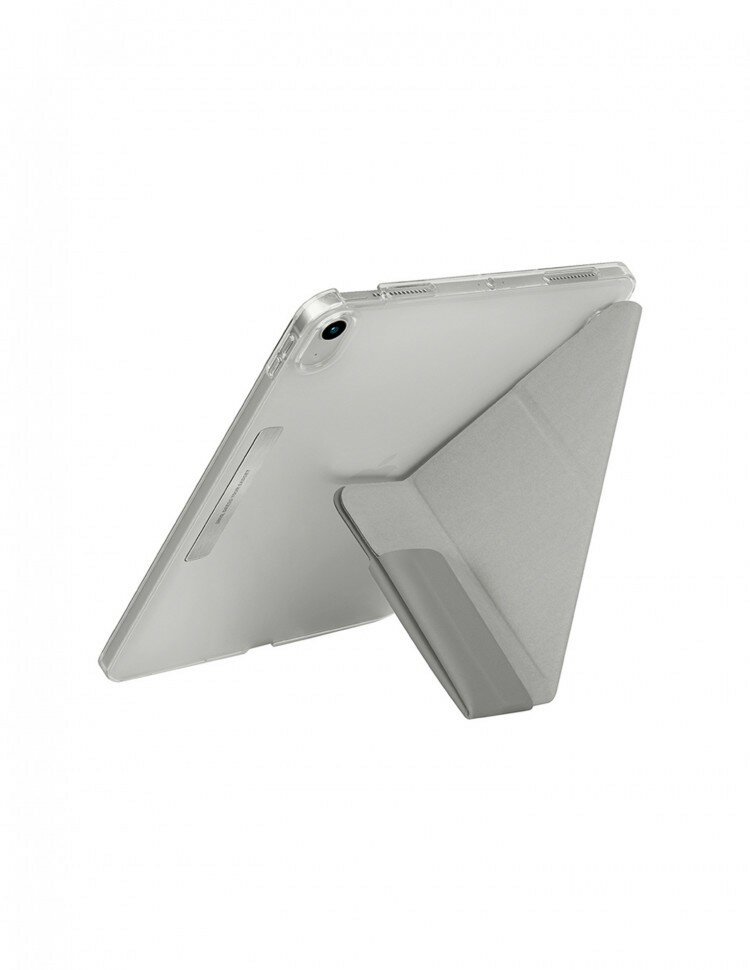 Чехол Uniq CAMDEN Anti-microbial для iPad 10.9 (2022) Grey — фото 11
