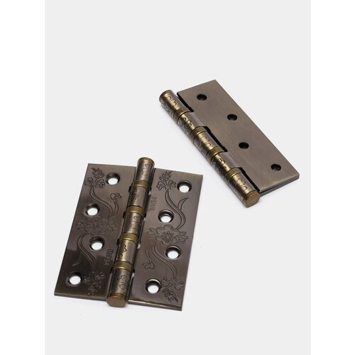 Петля дверная универсальная 100 бронза античная количество 1 499₽