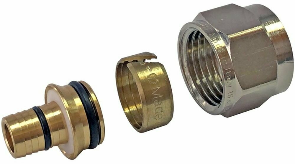 Фитинг компрессионный STOUT SFC-0026-162634 для труб PEX-AL-PEX 16х2,6х3/4