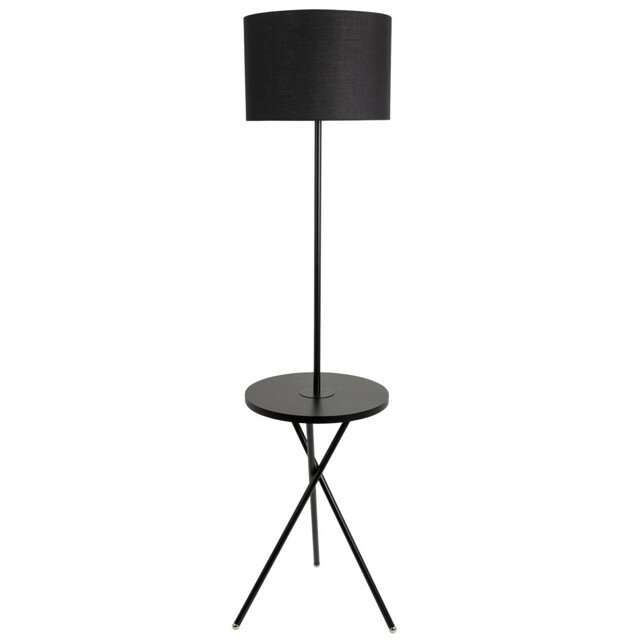 Торшер art lamp combo 1х60вт e27 металл крашеный, черный