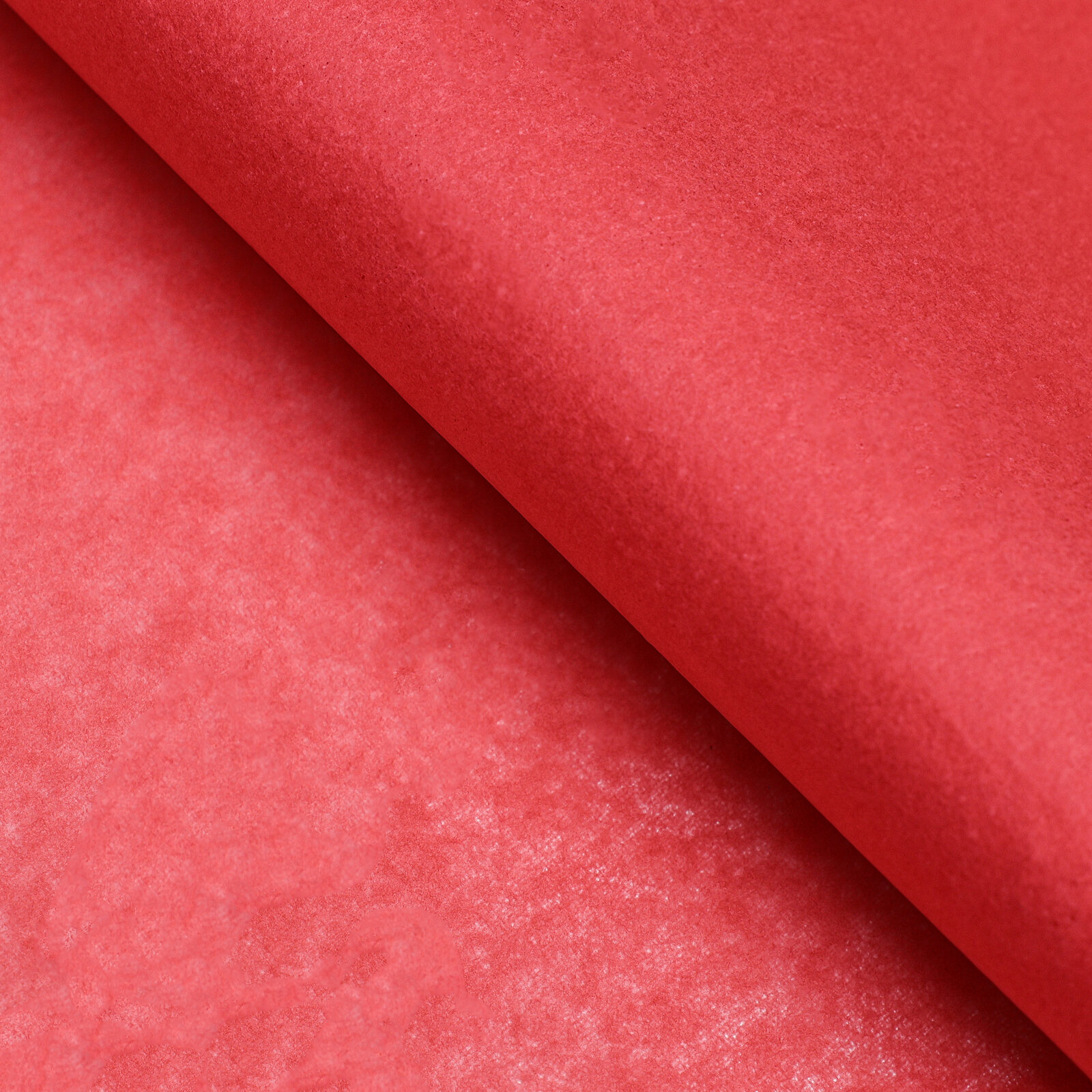 Бумага упаковочная тишью, красная, 50 х 66 см (10шт.)
