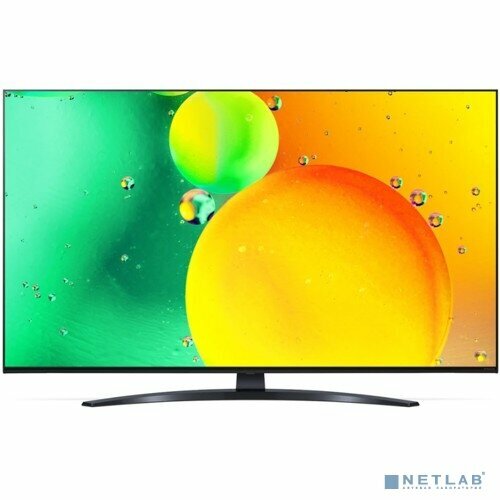 LG Телевизор LG 50 50NANO766QA ARUB синяя сажа Ultra HD 60Hz DVB-T DVB-T2 DVB-C DVB-S DVB-S2 USB WiFi Smart TV чёрный 6713100₽