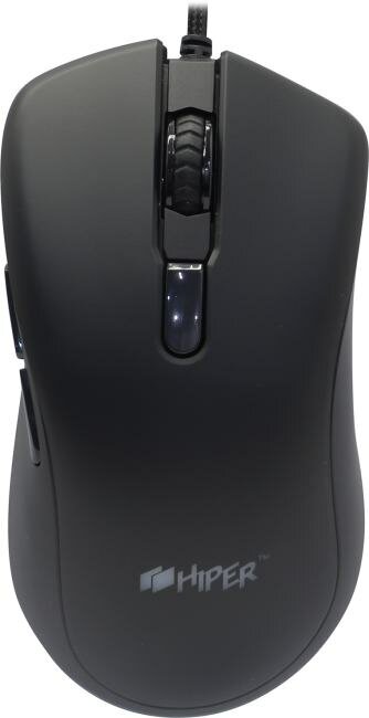 Мышь HIPER Cobra, игровая, оптическая, проводная, USB, черный [gmus-4000] - фото №19