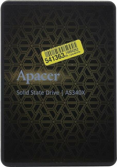 Накопитель SSD Apacer AS340 Panther 240Gb (AP240GAS340XC-1) - фото №8