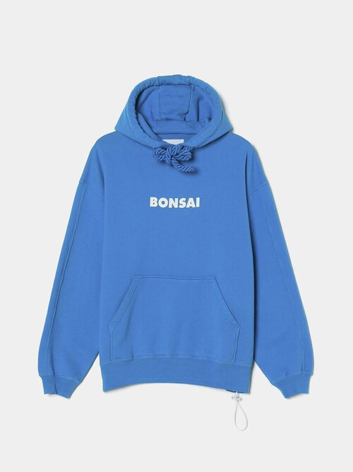 Худи BONSAI Drawstring Logo Hoodie, размер L, синий