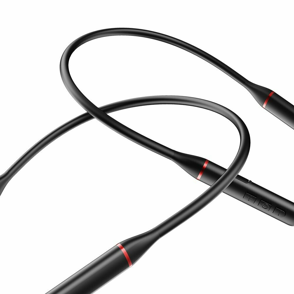 Беспроводные наушники с шейным шнурком Rock Y6 Wireless Sports Earphones черные