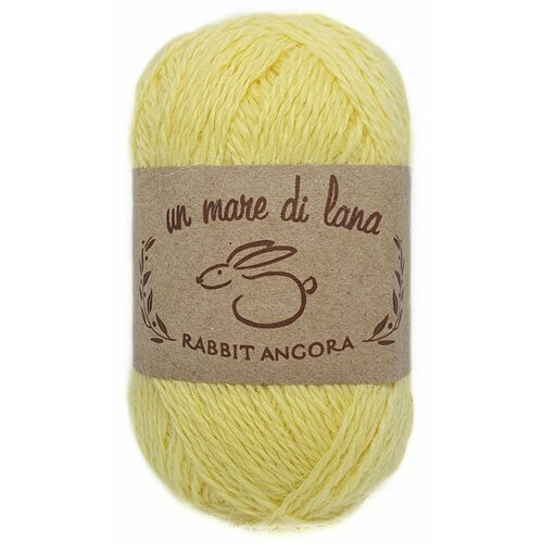 Пряжа Rabbit Angora Wool Sea (053), 25г, 160м, 70% пух кролика, 30% нейлон (2 шт.)