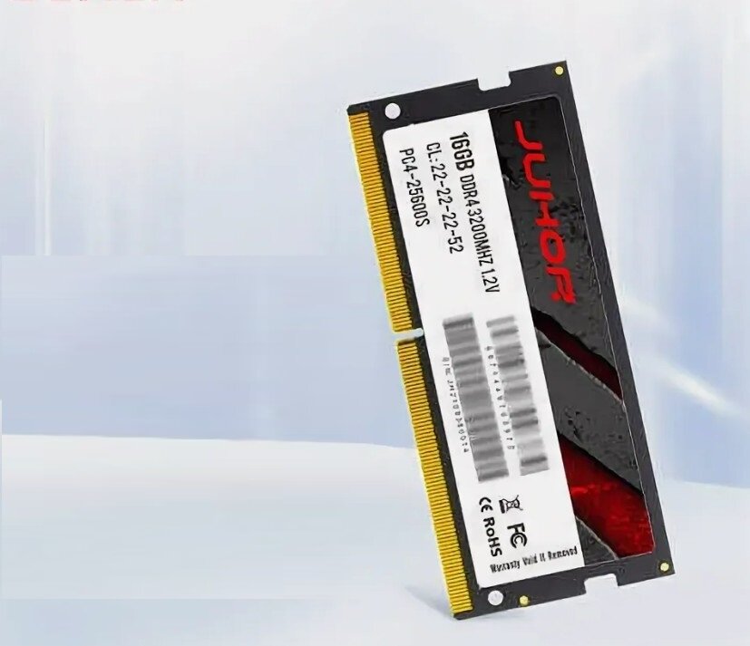 Оперативная память JUHOR DDR4 16 GB 3200 МГц SODIMM