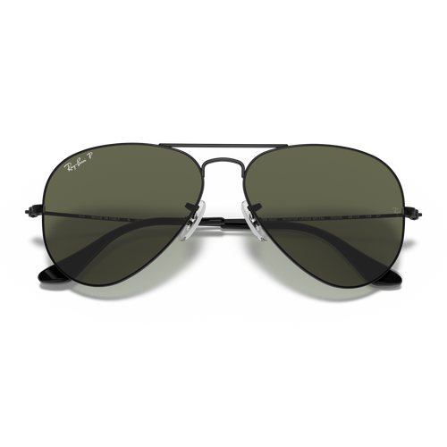 Солнцезащитные очки Ray-Ban Ray-Ban RB 3025 002/58 RB 3025 002/58, зеленый, черный солнцезащитные очки ray ban rb 3025 9222 t3 58