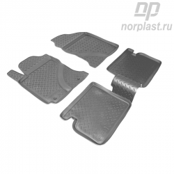 Комплект ковриков Toyota Corolla (Po) NORPLAST NPL-Po-88-11