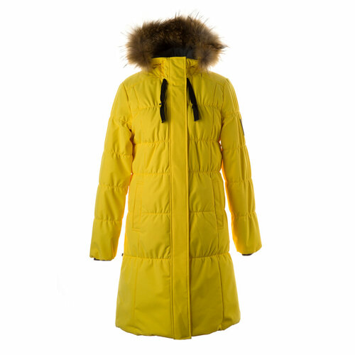 Куртка  Huppa, размер M, горчичный, желтый