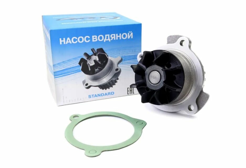 фото Насос водяной помпа POWERFULL NORMA арт. 21116130701015 Применяемость к модели двигателя семейств LADA 21116, 11182, 11186, 11189 1.6 л. 8 кл.